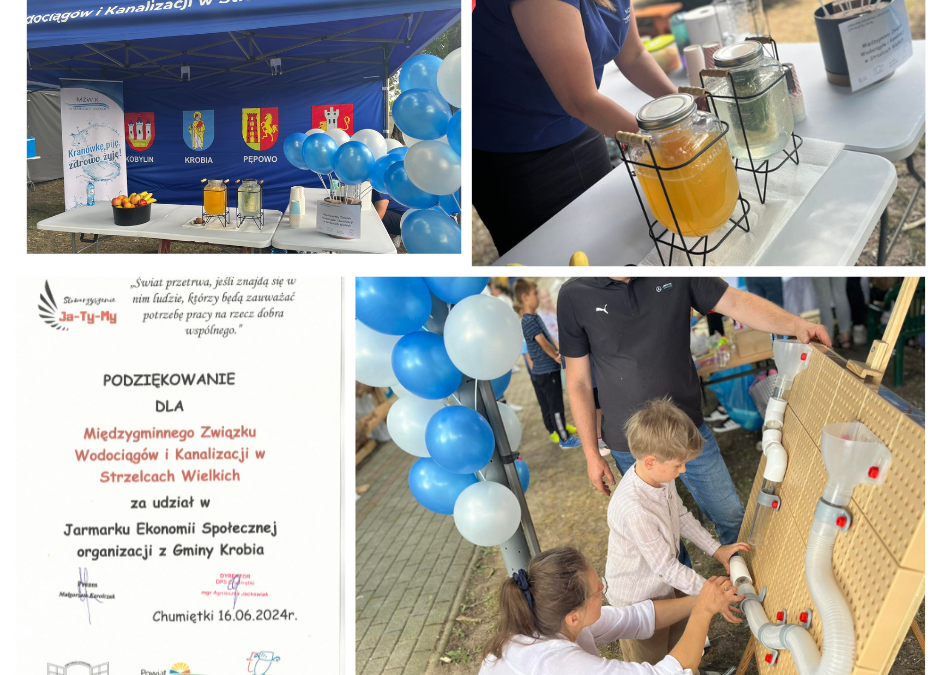 Jarmark Ekonomii Społecznej organizacji z&nbsp;Gminy Krobia w&nbsp;Chumiętkach